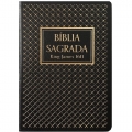 BÍBLIA KING JAMES 1611 - SEMI LUXO - PRETA